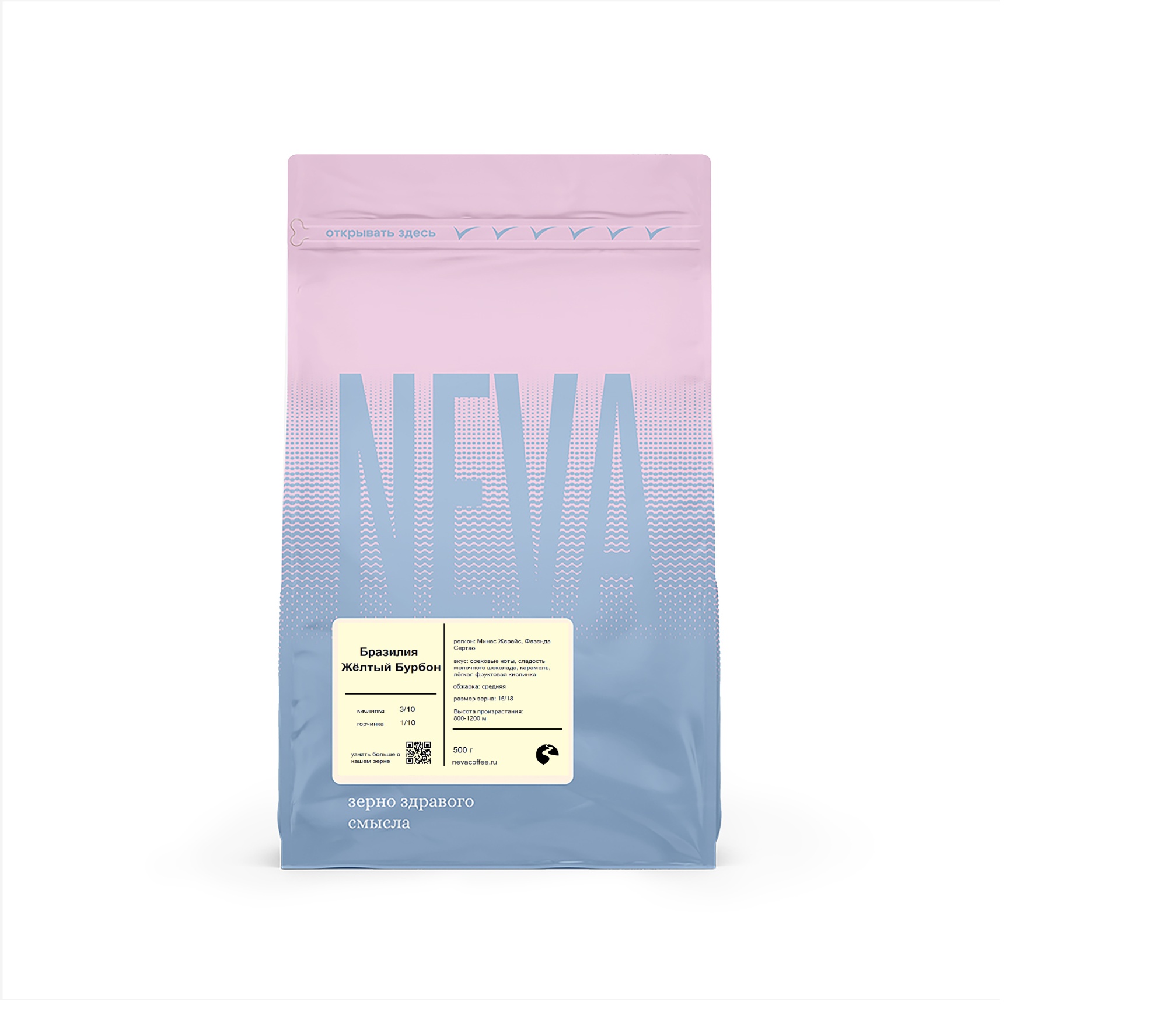 фото кофе Бразилия Желтый Бурбон  магазин Neva Coffee